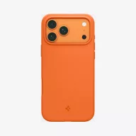   Spigen Silicone Fit MagFit Apple iPhone 17 Pro Max tok, MagSafe, Cosmic Orange, narancs