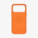Spigen Silicone Fit MagFit Apple iPhone 17 Pro Max tok, MagSafe, Cosmic Orange, narancs