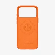   Spigen Silicone Fit MagFit Apple iPhone 17 Pro tok, MagSafe, Cosmic Orange, narancs