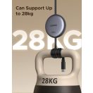 Ugreen USB-C-USB-C behúzható, állítható töltő-és adatkábel automatikus visszatekeréssel, 100W, 1m, fekete