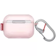   Skinarma Mecha LE AirPods Pro 3 tok karabinerrel, Forst Blush, halványrózsaszín