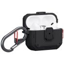 Skinarma Mecha LE AirPods Pro 3 tok karabinerrel, Black, fekete