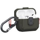 Skinarma Mecha LE AirPods Pro 3 tok karabinerrel, Forest, sötétzöld