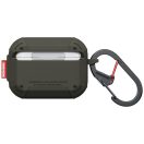 Skinarma Mecha LE AirPods Pro 3 tok karabinerrel, Forest, sötétzöld