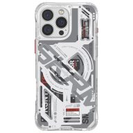 Skinarma Ekho Apple iPhone 16 Pro mágneses tok, fehér