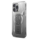 Skinarma Helio Apple iPhone 16 Pro mágneses tok kitámasztóval, ezüst