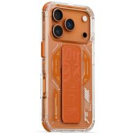   Skinarma Helio Apple iPhone 17 Pro mágneses tok kitámasztóval, narancs