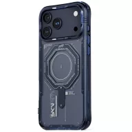   Skinarma Magma Apple iPhone 17 Pro mágneses tok, Magsafe kompatibilis, kék