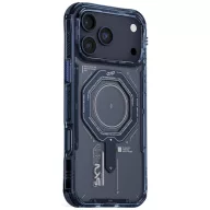   Skinarma Magma Apple iPhone 17 Pro mágneses tok, Magsafe kompatibilis, kék