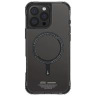   Skinarma Saido Apple iPhone 16 Pro Max mágneses tok, Magsafe kompatibilis, fekete