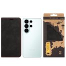 Tactical Xproof Samsung Galaxy S26 Ultra flip/oldalra nyíló tok, fekete