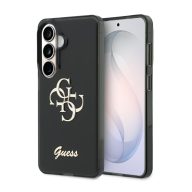   Guess IML 4G Script Metal Logo Samsung Galaxy S26 tok, fekete