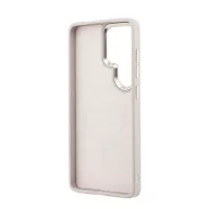   Guess PU Leather 4G Gold Frame Samsung Galaxy S26 Ultra mágneses tok, rózsaszín