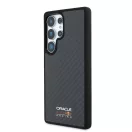 Red Bull Carbon Shiny Logo Samsung Galaxy S25 Ultra MagSafe tok, tengerészkék