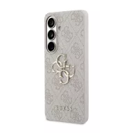   Guess PU 4G Metal Logo Samsung Galaxy S26 Plus tok, rózsaszín