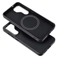   Carbon Elite Mag Samsung Galaxy S26 mágneses tok, MagSafe, fekete