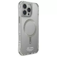   Skinarma Saido Apple iPhone 16 Pro mágneses tok, Magsafe kompatibilis, ezüst