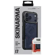  Skinarma Vigor Apple iPhone 17 Pro Max mágneses tok, Magsafe kompatibilis, kék