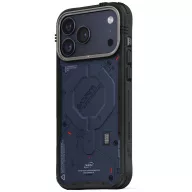   Skinarma Vigor Apple iPhone 17 Pro mágneses tok, Magsafe kompatibilis, kék