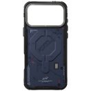 Skinarma Vigor Apple iPhone 17 Pro mágneses tok, Magsafe kompatibilis, kék