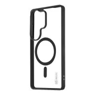   OBAL:ME MagNetix Outline Samsung Galaxy S26 Ultra hátlap tok kameravédő peremmel, MagSafe, fekete