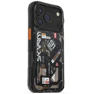   Skinarma Spectra Apple iPhone 17 Pro Max mágneses tok, Magsafe kompatibilis, fekete