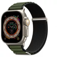   Skinarma Kobu Apple Watch állítható szíj, 49/45/44/42MM, olive (zöld)