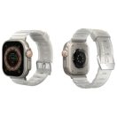 Skinarma Kobu Apple Watch állítható szíj, 49/45/44/42MM, frost (fehér)