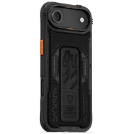   Skinarma Phantom Apple iPhone Air (2025) mágneses tok kitámasztóval, Magsafe kompatibilis, fekete