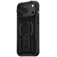   Skinarma Phantom Apple iPhone 17 Pro Max mágneses tok kitámasztóval, Magsafe kompatibilis, fekete