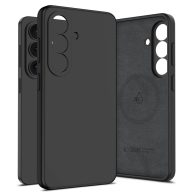   Tech-Protect Silicone Samsung Galaxy S26 szilikon tok, MagSafe, fekete