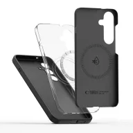   Tech-Protect Silicone Samsung Galaxy S26 szilikon tok, MagSafe, fekete