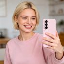 Tech-Protect Silicone Samsung Galaxy S26 Plus szilikon tok, MagSafe, rózsaszín