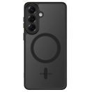 Tech-Protect BasicMag Samsung Galaxy S26 hátlap tok, MagSafe, áttetsző-fekete