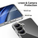Tech-Protect Flexair Hybrid Samsung Galaxy S26 Plus hátlap tok, megerősített sarok, átlátszó