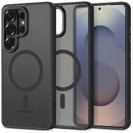  Tech-Protect Magcam Samsung Galaxy S26 Ultra hátlap tok, MagSafe, áttetsző-fekete