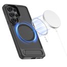 Tech-Protect MagRack Samsung Galaxy S26 Ultra hátlap tok kitámasztóval, MagSafe, fekete