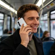   Tech-Protect MagSlim Samsung Galaxy S26 hátlap tok kitámasztóval, MagSafe, áttetsző-fehér