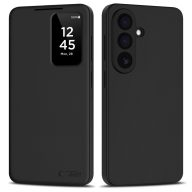   Tech-Protect Smart Wallet Samsung Galaxy S26 Plus flip / kinyitható tok, fekete