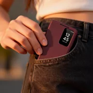   Tech-Protect Smart Wallet Samsung Galaxy S26 Plus flip / kinyitható tok, bordó