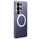 Samsung Clear Magnet Samsung Galaxy S26 Ultra gyári hátlap tok, MagSafe, átlátszó