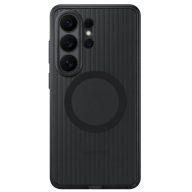   Samsung Rugged Magnet Samsung Galaxy S26 Ultra gyári hátlap tok, ütésálló, MagSafe, fekete