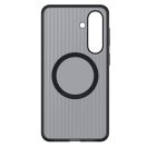 Samsung Rugged Magnet Samsung Galaxy S26 gyári hátlap tok, ütésálló, MagSafe, fekete
