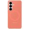 Samsung Silicone Magnet Samsung Galaxy S26 gyári hátlap tok, szilikon, MagSafe, korall piros (narancs)
