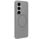 Samsung Silicone Magnet Samsung Galaxy S26 gyári hátlap tok, szilikon, MagSafe, szürke