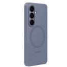 Samsung Silicone Magnet Samsung Galaxy S26 Plus gyári hátlap tok, szilikon, MagSafe, kékes lila