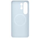 Samsung Silicone Magnet Samsung Galaxy S26 Ultra gyári hátlap tok, szilikon, MagSafe, kék