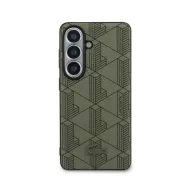   Lacoste PVC Blend Monogram Magnetic Samsung Galaxy S26 hátlap tok, MagSafe, khaki