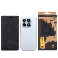 Tactical Xproof Xiaomi 17 flip/oldalra nyíló tok, fekete