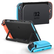 Spigen Nano Pop Nintendo Switch 2 tok, fekete